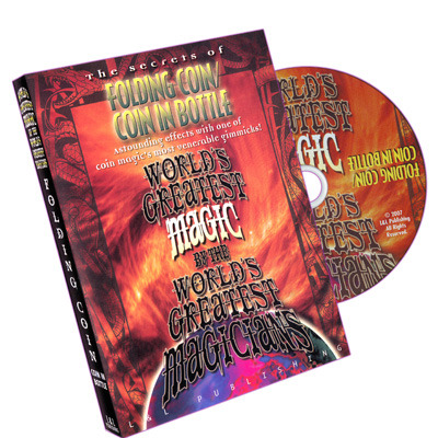 (image for) World's Greatest Magic - Folding Coin & Coin in Bottle (DVD)
