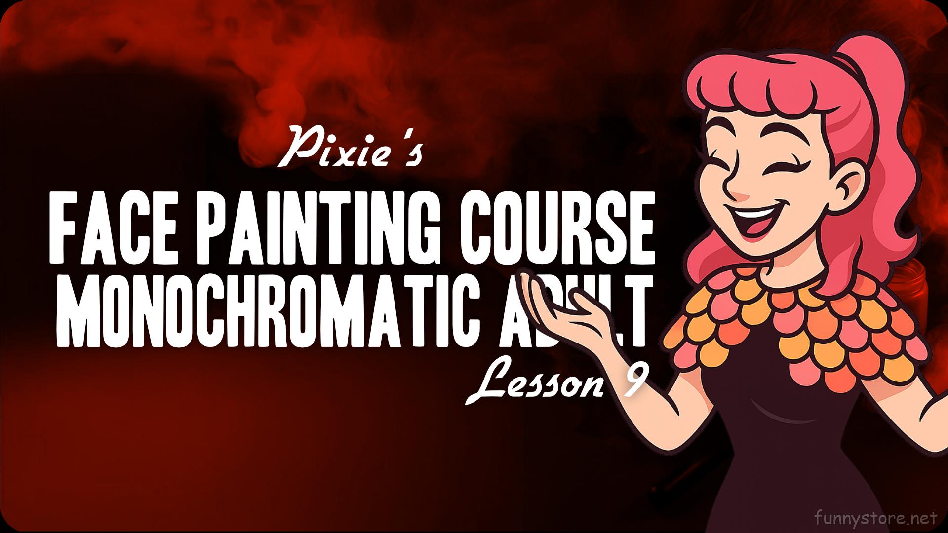 (image for) Pixie - Face Painting Course Lesson 9