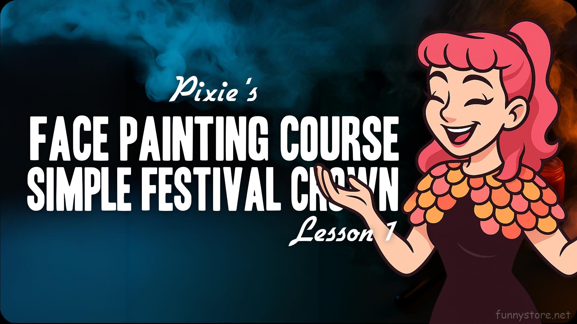 (image for) Pixie - Face Painting Course with Pixie 1