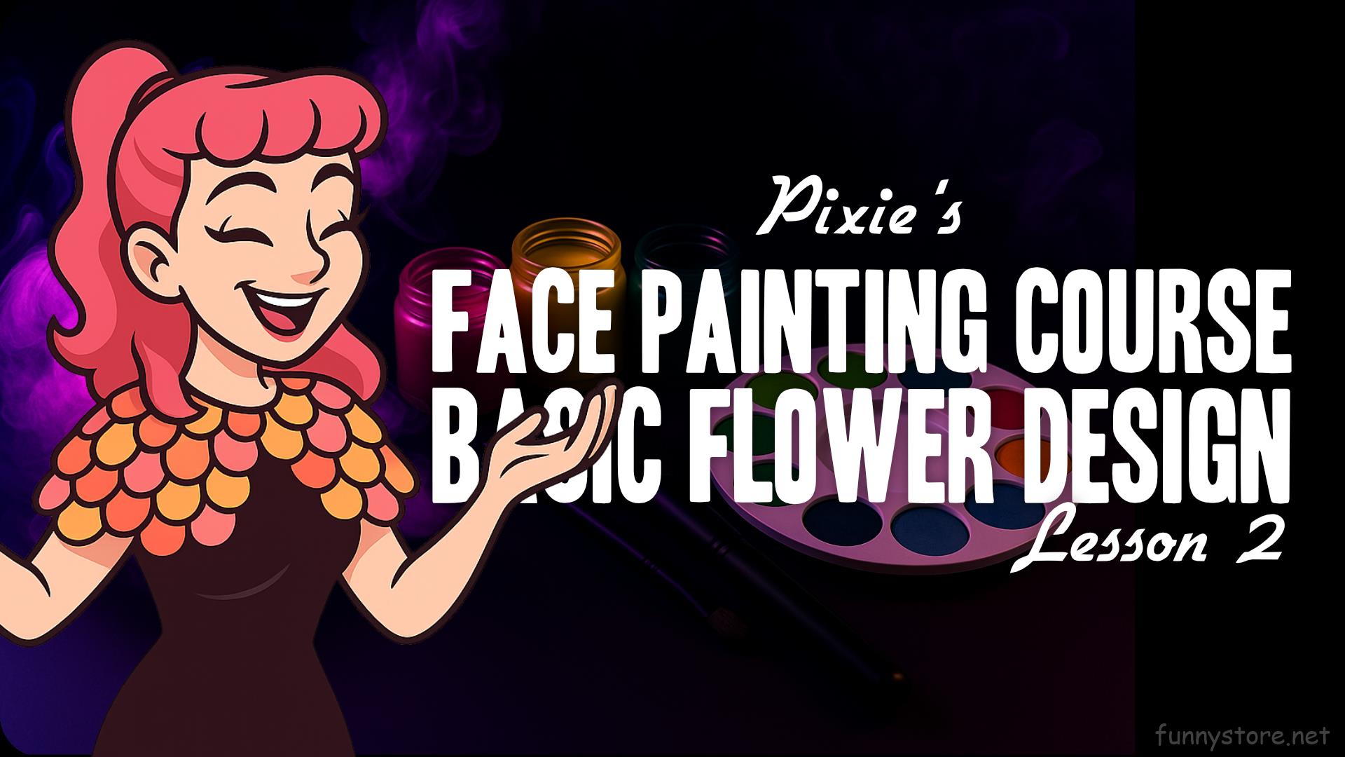 (image for) Pixie - Face Painting Course with Pixie 2