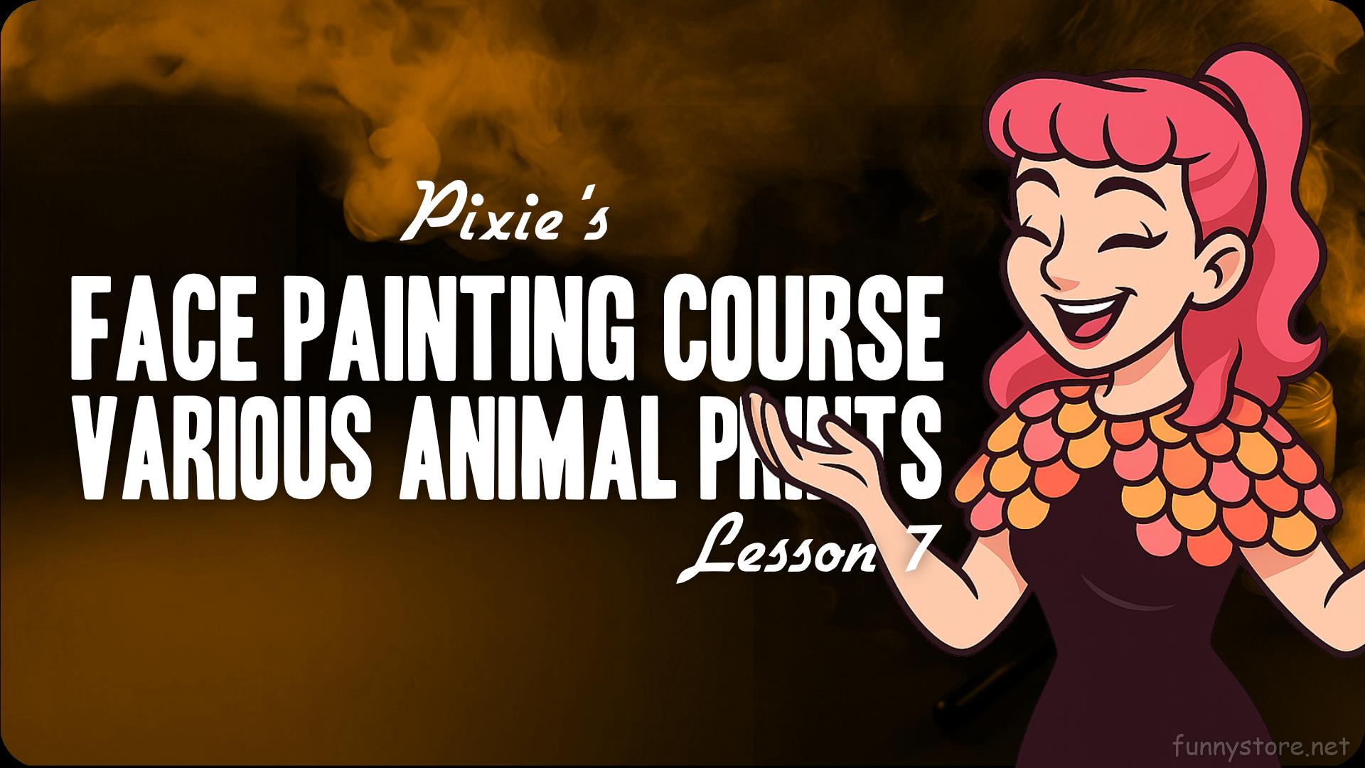 (image for) Pixie - Face Painting Course with Pixie Lesson 7