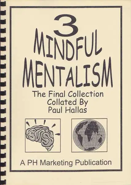 (image for) Paul Hallas - Mindful Mentalism Volume 3