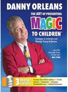 (image for) Danny Orleans - The Art of Presenting Magic to Children (1-3) (DVD)