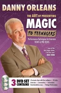 (image for) Danny Orleans - The Art of Presenting Magic to Teenagers (1-3) (DVD)