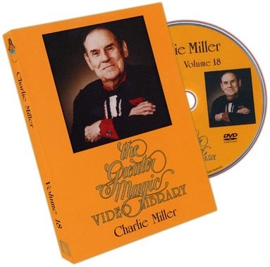 (image for) Greater Magic Video Library 18 - Charlie Miller (DVD)