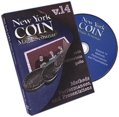 (image for) New York Coin Magic Seminar Vol 14: Methods,Performances End Presentations (DVD)