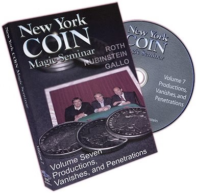 (image for) New York Coin Magic Seminar Vol 7: Production ,Vanish ,And Penetration (DVD)