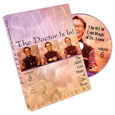 (image for) Dr. Hiroshi Sawa - The NEW Coin Magic of Dr. Sawa Vol 6 (DVD)