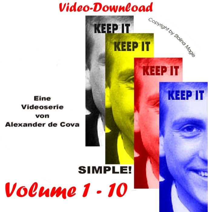 (image for) Alexander de Cova - Keep it Simple (1-10)