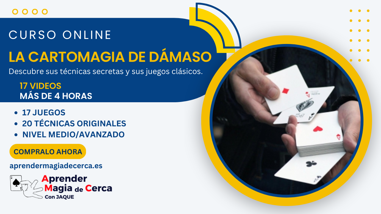 (image for) Aprender Magia de Cerca - La Cartomagia de Dámaso (Spanish)