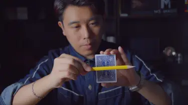 (image for) Ms Magic - Pierce - Visual Pencil Thru Card