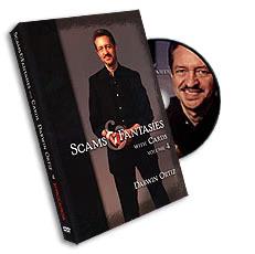 (image for) Darwin Ortiz - Scams & Fantasies with Cards Vol 4 (DVD)