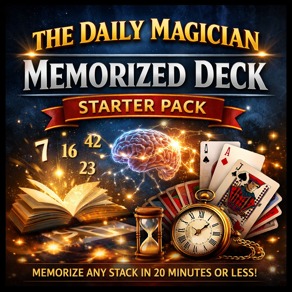 (image for) The Daily Magician - Memorized Deck Starter Pack