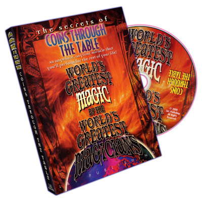 (image for) World's Greatest Magic - Coins Through Table (DVD)