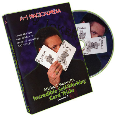 (image for) Michael Maxwell - Incredible Self-Working Card Tricks Vol 5 (DVD)