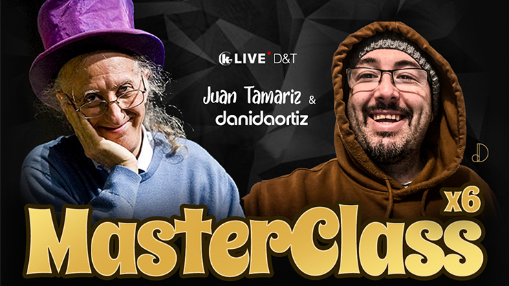 (image for) Dani Daortiz & Juan Tamariz - MasterClass Vol 2 (DVD)