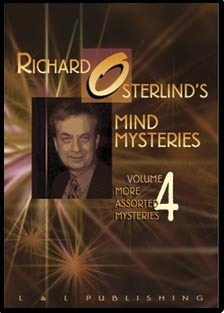 (image for) Richard Osterlind - Mind Mysteries Vol 4 (More Assorted Mysteries) (DVD)