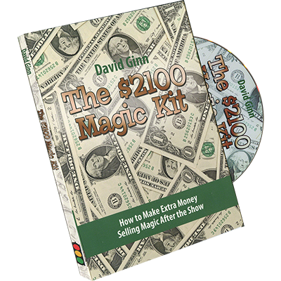 (image for) David Ginn - The $2100 Magic Kit (DVD)