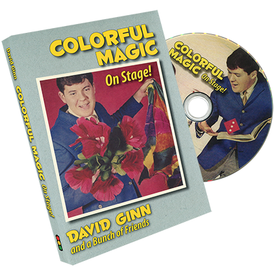 (image for) David Ginn - Colorful Magic on Stage (DVD)