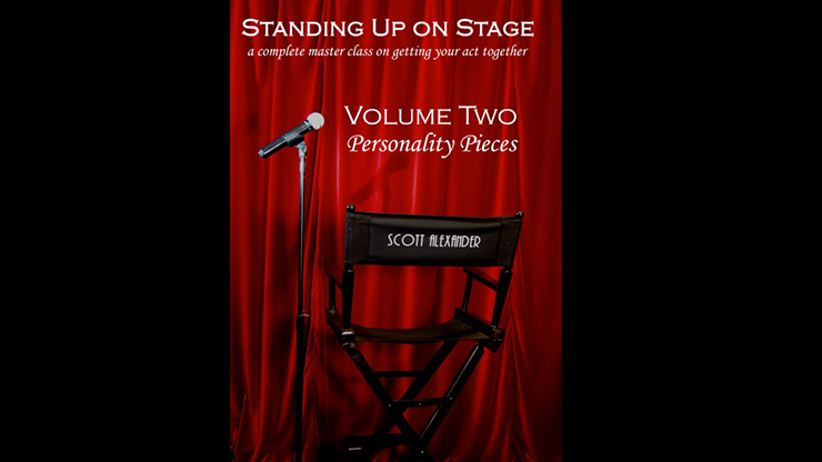 (image for) Scott Alexander - Standing Up on Stage Vol 2 Personality Pieces (DVD)