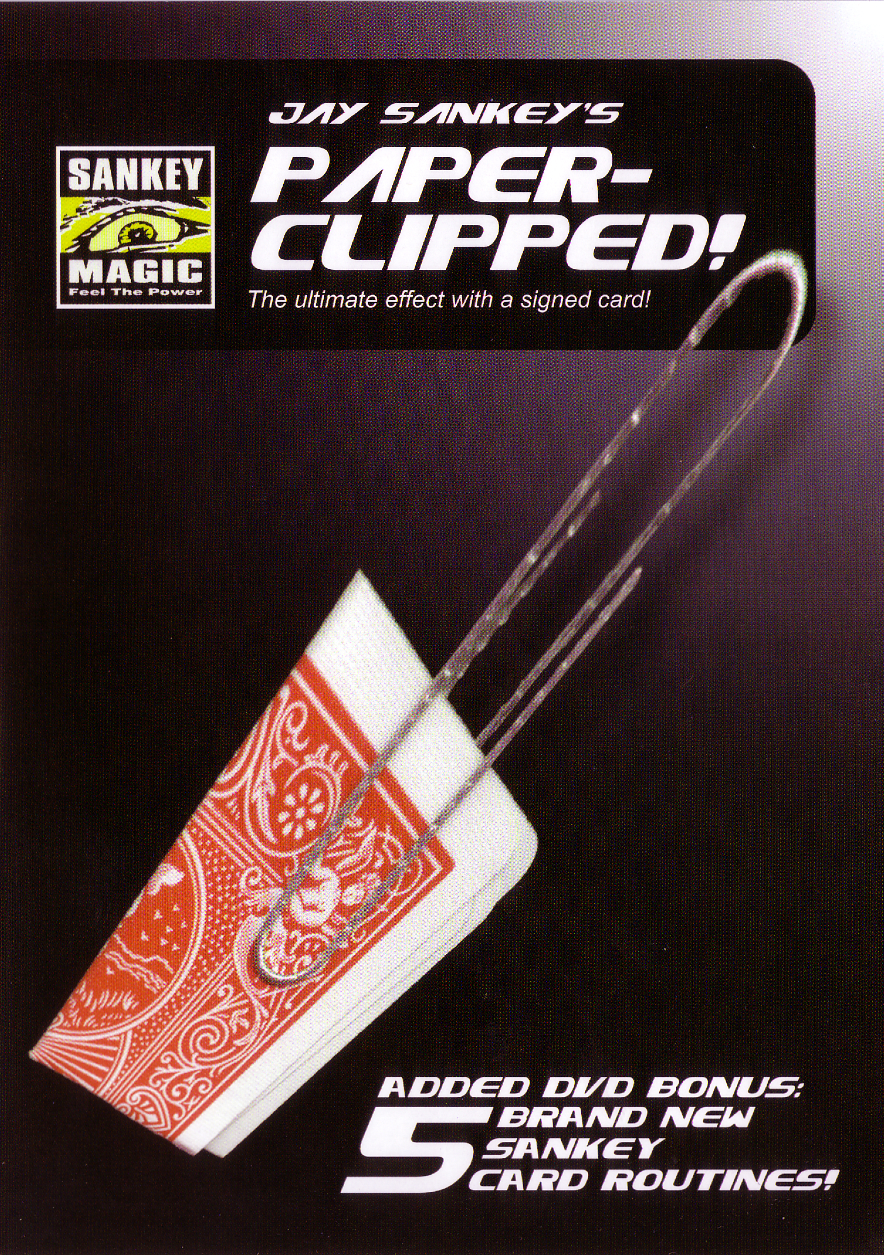 Jay Sankey - Paperclipped - Plus 5 Bonus Effects (DVD)