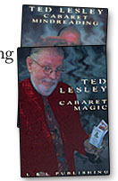 (image for) Ted Lesley - Ted Lesley's Cabaret Mindreading & Cabaret Magic (1-2) (DVD)