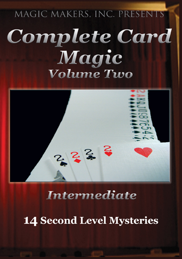 Gerry Griffin - Complete Card Magic Vol 2: Intermediate - 14 Second Level Mysteries (DVD)