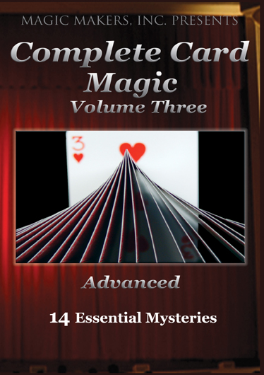 Gerry Griffin - Complete Card Magic Vol 3: Advanced - 14 Valuable Mysteries (DVD)