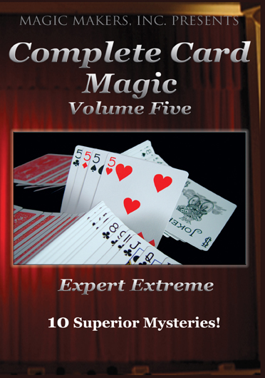 Gerry Griffin - Complete Card Magic Vol 5: 10 Superior Mysteries (DVD)