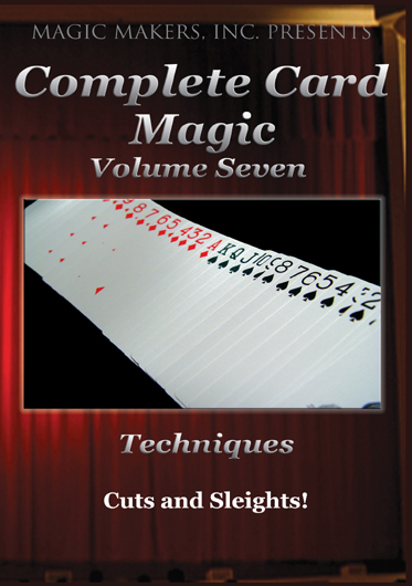 Gerry Griffin - Complete Card Magic Vol 7: Cuts and Sleights! (DVD)