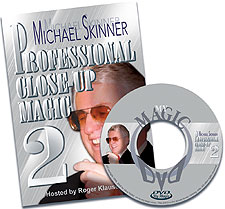 Michael Skinner - Michael Skinner's Professional Close-Up Magic Vol 2 (DVD)