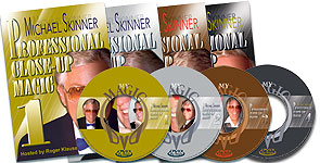 Michael Skinner - Michael Skinner's Professional Close-Up Magic (1-4) (DVD)