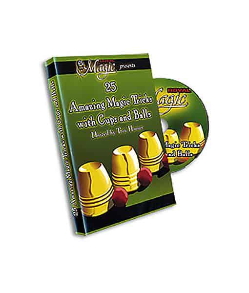 25 Amazing Magic Tricks with Cups and Balls (DVD)