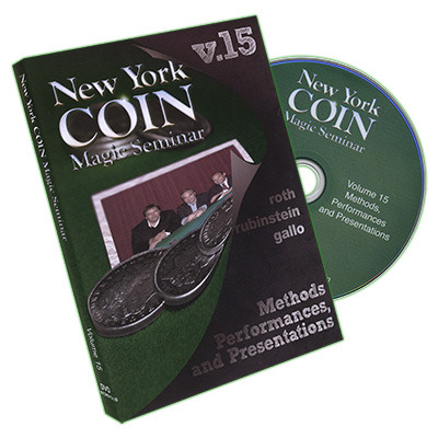 (image for) New York Coin Magic Seminar Vol 15 Methods,Performances End Presentations (DVD)