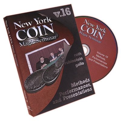 (image for) New York Coin Magic Seminar Vol 16 Methods,Performances End Presentations (DVD)