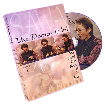 (image for) Dr. Hiroshi Sawa - The NEW Coin Magic of Dr. Sawa Vol 1 (DVD)