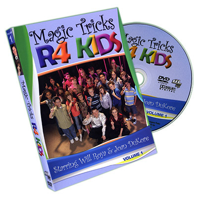 (image for) Will Roya and Joan Dukore - Magic Tricks R4 Kids Vol 1 (DVD)