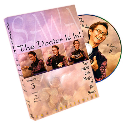 (image for) Dr. Hiroshi Sawa - The NEW Coin Magic of Dr. Sawa Vol 3 (DVD)