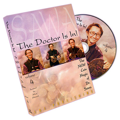 (image for) Dr. Hiroshi Sawa - The NEW Coin Magic of Dr. Sawa Vol 4 (DVD)