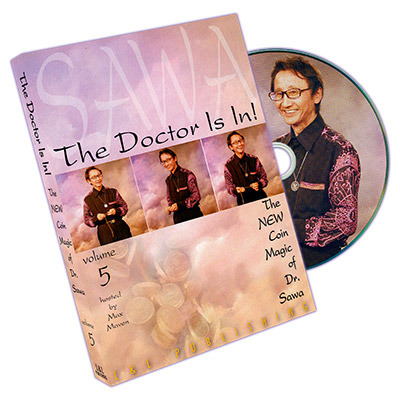(image for) Dr. Hiroshi Sawa - The NEW Coin Magic of Dr. Sawa Vol 5 (DVD)