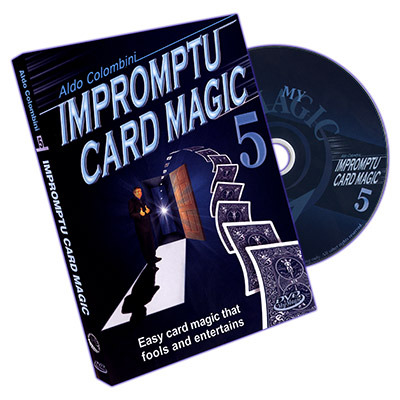 (image for) Aldo Colombini - Impromptu Card Magic Vol 5 (DVD)
