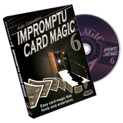 (image for) Aldo Colombini - Impromptu Card Magic Vol 6 (DVD)