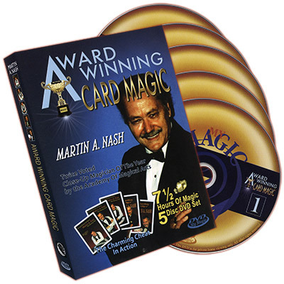 (image for) Martin A Nash - Award Winning Card Magic (1-5) (DVD)