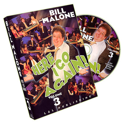 (image for) Bill Malone - Here I Go Again Vol 3 (DVD)