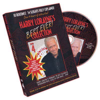(image for) Harry Lorayne - Harry Lorayne's Best Ever Collection Vol 4 (DVD)