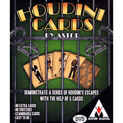 (image for) Astor - Houdini Cards (DVD)