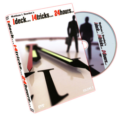 (image for) Matthew J. Dowden & RSVP - 1 Deck 14 Tricks 24 Hours Vol 2 (DVD)