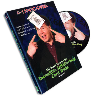 Michael Maxwell - Incredible Self - Working Card Tricks - Vol 2 (DVD)