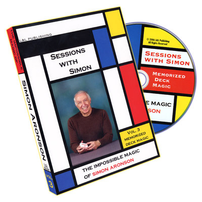 (image for) Sessions With Simon: The Impossible Magic Of Simon Aronson Vol 3 (Memorized Deck) (DVD)
