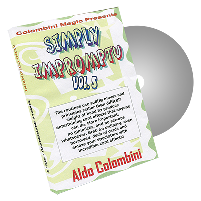 (image for) Wild-Colombini Magic - Simply Impromptu Vol 5 (DVD)